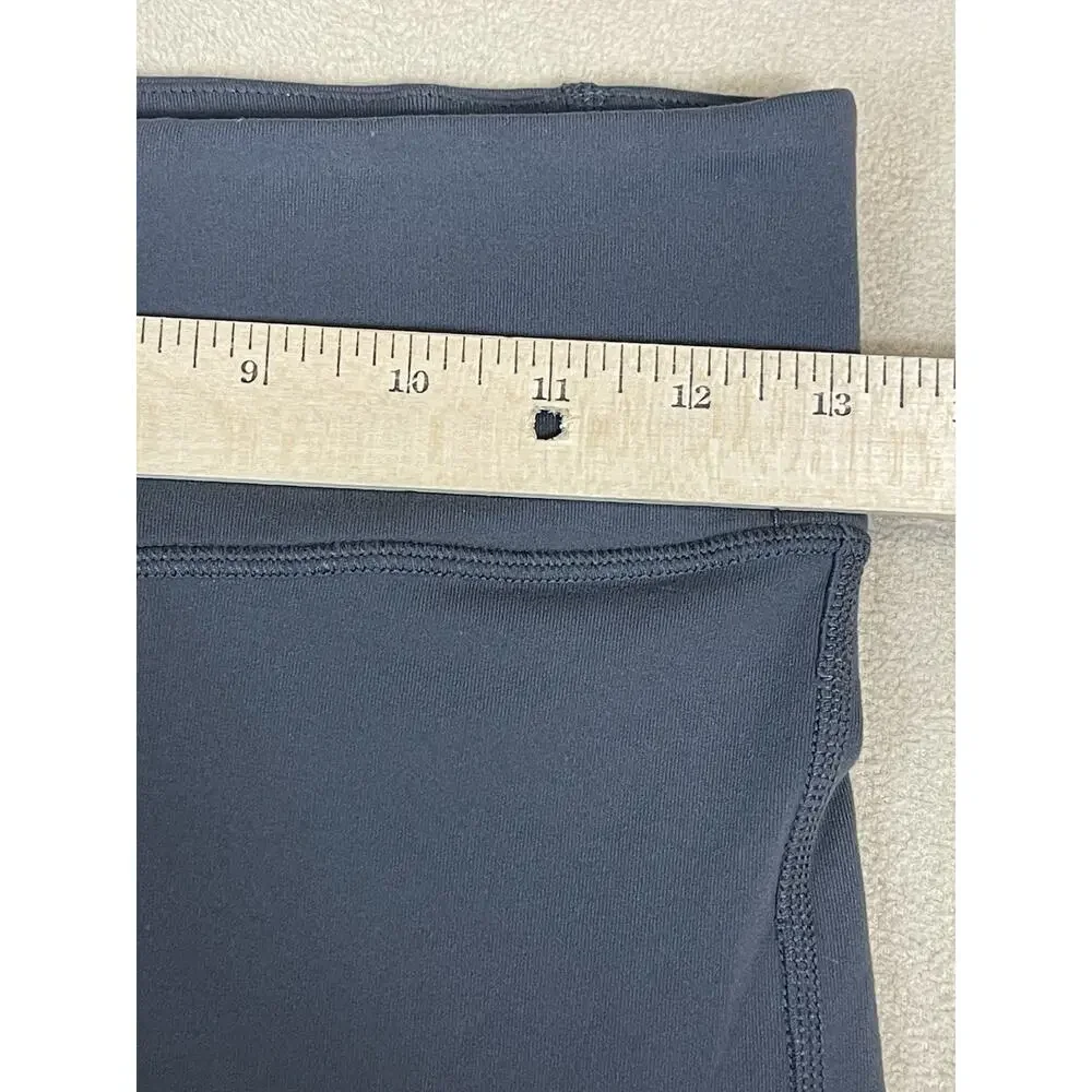 Alo Yoga‎ Legging Womens S Gray Moto Athletic Stretch Performance Skinny Pants